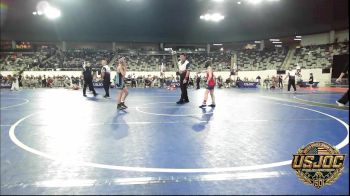 76 lbs Consi Of 4 - Sutter Oss, Husky Wrestling Club vs Kyzer Falcon, Division Bell Wrestling