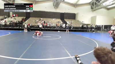 128-H lbs Consi Of 16 #1 - Lucas Griffin, Chaminade vs Liam Suydam, Moorestown