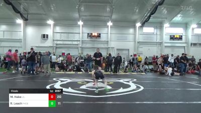 70 lbs Final - Milo Hake, Lil Rebels vs Robert Leach, Phoenix Wrestling Club