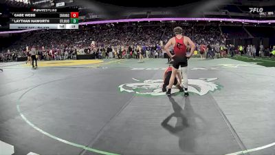 D4-138 lbs Cons. Round 2 - Laythan Haworth, St Louis vs Gabe Webb, Saranac