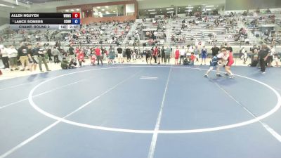 74 lbs Champ. Round 2 - Allen Nguyen, Wrestling Rhinos Wrestling Club vs Lance Somers, CNWC Concede Nothing Wrestling Club