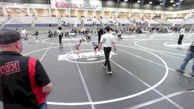 62 lbs Quarterfinal - Nicholas Rodela, Borger Youth Wrestling vs Jaxyn Duran, Mayhem