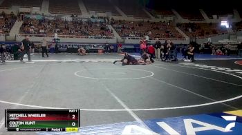 D1-165 lbs Quarterfinal - Colton Hunt, Gilbert vs Mitchell Wheeler, Liberty