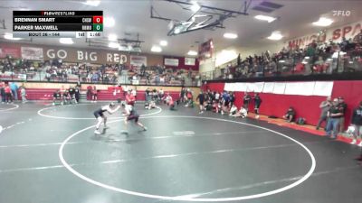 144 lbs Champ. Round 1 - Brennan Smart, Centennial High School vs Parker Maxwell, Rocky Mountain