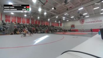 215 lbs Champ. Round 2 - Cooper Andrews, Rocky Mountain vs Rodney Sabin, Uintah