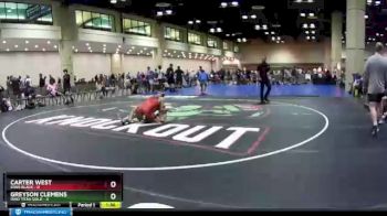 106 lbs Round 3 (16 Team) - Greyson Clemens, Ohio Titan Gold vs Carter West, Iowa Black