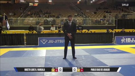 Pablo Dias De Araujo vs Niketh Luke R. Vangala 2025 Pan Jiu Jitsu IBJJF Championship