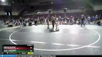 77 lbs Round 2 (10 Team) - Urijah Duran, Duran Wrestling Club vs Eloy Martinez, Pueblo All Stars