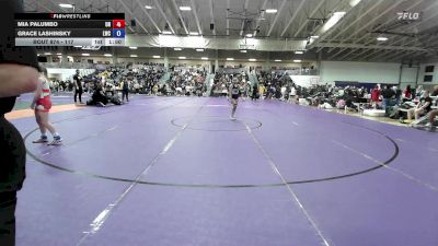 117 lbs Quarterfinal - Mia Palumbo, Unattached vs Grace Lashinsky, Lindsey Wilson