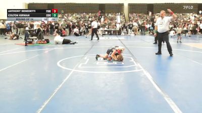60-B lbs Round Of 16 - Anthony Benedetti, Power Half Wrestling Academy vs Colton Kirwan, Shore Elite Wrestling Club