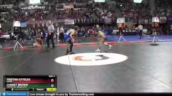 Semifinal - Tristian Stygles, Havre vs Currey Brown, Custer Co. (Miles City)