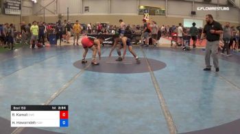 57 kg Round Of 64 - Benyamin Kamali, Cavalier Wrestling Club vs Hussein Hawamdeh, Foxfire Wrestling Club