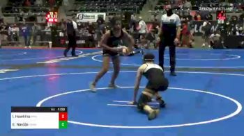 108 lbs Consolation - Ian Hawkins, Greg Gomez Trained vs Elias Navida, Poway Elite