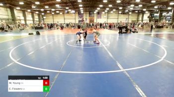 95 lbs Consi Of 32 #2 - Mayson Young, GA vs Eli Flowers, GA