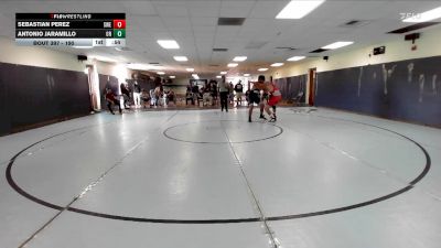 190 lbs Cons. Round 2 - Antonio Jaramillo, Otay Ranch vs Sebastian Perez, Sweetwater Union