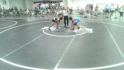 94 lbs Consi Of 8 #2 - Amyah Chavez, Unattached vs Maya Naicker, Unattached
