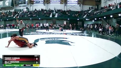 149 lbs Cons. Round 3 - Billy Meiszner, Kent State vs Tommy Curran, Northern Illinois