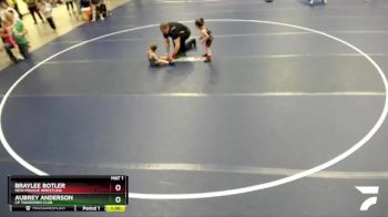 Round 3 - Aubrey Anderson, CP Takedown Club vs Braylee Botler, New Prague Wrestling