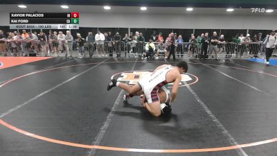 190 lbs Round Of 64 - Xavior Palacios, IN vs Kai Ford, CA