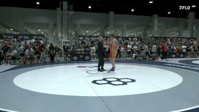 130 kg Cons. Sub-quarters - Evan Thompson, Mustang Wrestling Club vs Isaiah Hill, Wichita Training Center