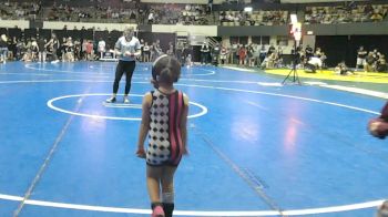 Rookie K-2 52 Cons. Round 3 - Desiree Brown, Twisted Joker Wrestling vs Conner Ervin, Smithfield Youth Wrestling