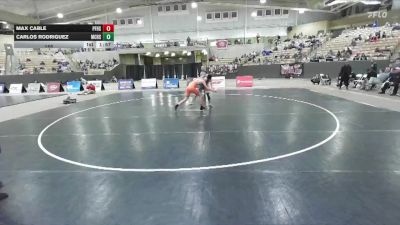 150 lbs Semis & 1st Wb (8 Team) - Carlos Rodriguez, Millington Central High School vs Max Cable, Pigeon Forge High School