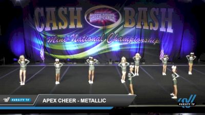 Apex Cheer - Metallic [2023 L1 Youth - Novice - Restrictions - D2 Day 1] 2023 ACP Cash Bash Showdown