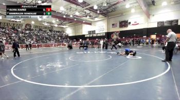 105 lbs Cons. Round 2 - Olivia Juarez, Fillmore vs Esmeralda Gonzalez, Channel Islands