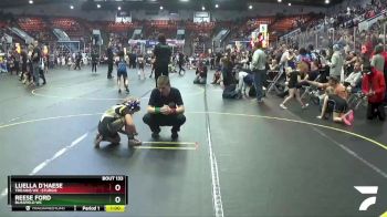 Quarterfinal - Reese Ford, Blissfield WC vs Luella D`Haese, Trojans WC -Sturgis