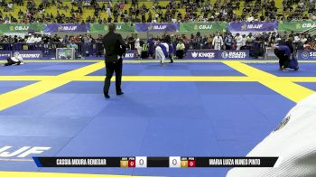 Maria Luiza Nunes Pinto vs Cassia Moura Remesar 2025 Brasileiro Jiu-Jitsu IBJJF