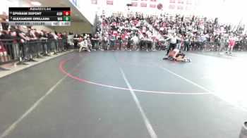 113 lbs Consi Of 8 #2 - Ephraim Dupont, Algonquin vs Alexander Orellana, Woburn