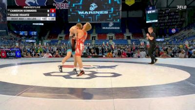 165 lbs Cons. Rd Of 32 - Cameron Sommers, IN vs Chase Krantz, IA