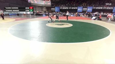 Boys 2A 126 lbs Cons. Round 4 - Dominic Mendez, Othello vs Kaden Harding, Orting