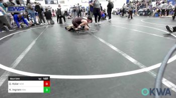 132 lbs Rr Rnd 4 - Quade Kolar, Team Nomad vs Korbin Ingram, Shelton Wrestling Academy