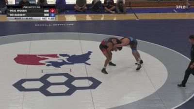 65 kg Champ. Round 1 - Real Woods, Cliff Keen WC/ TMWC vs Bo Bassett, TMWC
