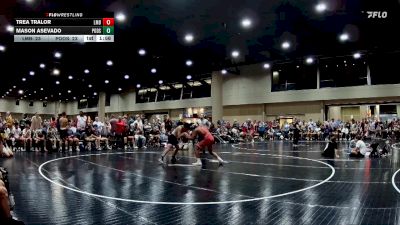 165 lbs Round 1 (6 Team) - Mason Asevado, Pod Squad vs Trea Tralor, Louisiana Mud Bugs