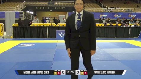 Wayne Lloyd Shannon vs Miguel Ángel Rabazo Gines 2026 Pan Jiu Jitsu IBJJF Championship