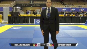 Wayne Lloyd Shannon vs Miguel Ángel Rabazo Gines 2026 Pan Jiu Jitsu IBJJF Championship