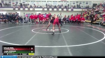 157 lbs Round 1 (16 Team) - Dylan Reel, Woodward Academy vs Cade Morgan, Glynn Academy