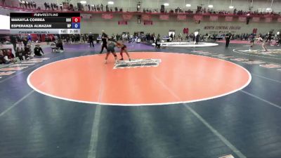 138 A Champ. Round 1 - Esperanza Almazan, William Penn vs Makayla Correa, Southern Oregon University