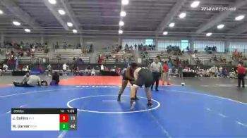 285 lbs Prelims - Joe Collins, Militia Wrestling Club vs Malachi Garner, Ragin Raisins Merlot