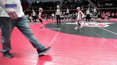 64 lbs Consolation - Kael Camper, Caney Valley Wrestling vs Hayden Wenetshlager, Salina Wrestling Club