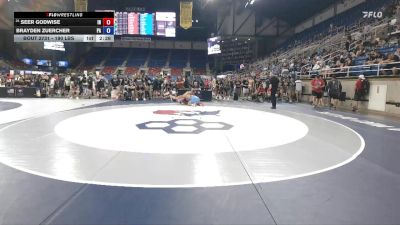 190 lbs Champ. Rd Of 32 - Seer Godwise, IN vs Brayden Zuercher, PA