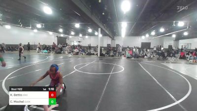 90 lbs Rr Rnd 5 - Kalisa Bettis, Knight Youth Wrestling vs Carter Mochel, Duran Elite