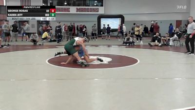 141 lbs Consi Of 16 #2 - George Rosas, The Citadel vs Kaden Jett, Ohio