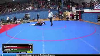 182 lbs Semifinal - Nunarai Helepa, Penn vs Dennise Galicia, Bishop Luers