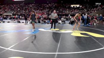 6A 175 lbs Cons. Round 3 - Ayden Mcelhatton, Mountain View vs James Ferguson, Eagle