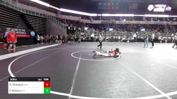 122 lbs Final - Jacob Kershaw, North Desoto Wrestling Academy vs Josiah Neri, Badboyz