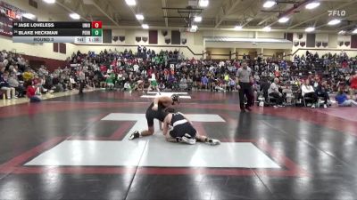 144 lbs Round 3 - Blake Heckman, Perry vs Jase Loveless, Union, LaPorte City