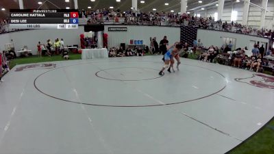 190 lbs Caroline Hattala, Pennsylvania Blue vs Desi Lee, Ohio Gray